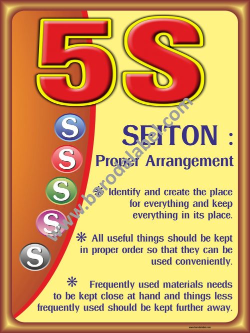 2nd S of 5S Poster